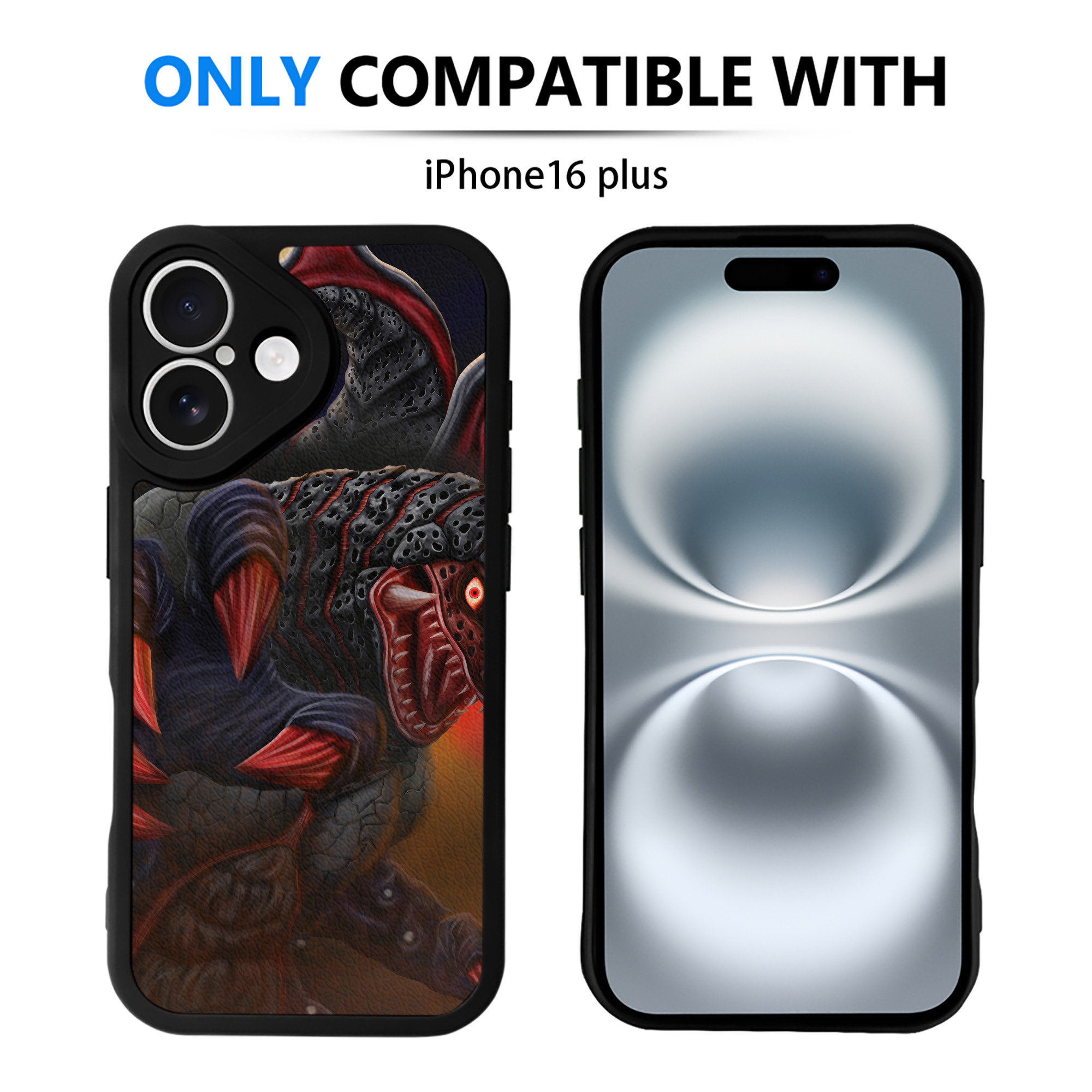（画像用） ウルトラマン Ultraman 【iPhone 16シリーズ対応】シリコンスマホケース（レザー調） 材質：シリコン
